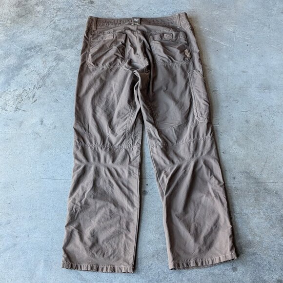 Kuhl Brown Straight Leg Cargo Hiking Pants size 34x30 - Picture 10 of 10